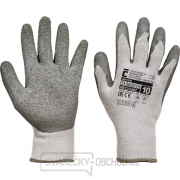 Pracovní rukavice DIPPER, latex na dlani a prstech, vel. 10 gallery main image