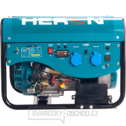 Elektrocentrála benzínová a plynová HERON (LGP/NG) 6,3HP/2,4kW, elektrický start Elektrocentrála benzínová a plynová HERON (LGP/NG) 6,3HP/2,4kW, elektrický start náhled