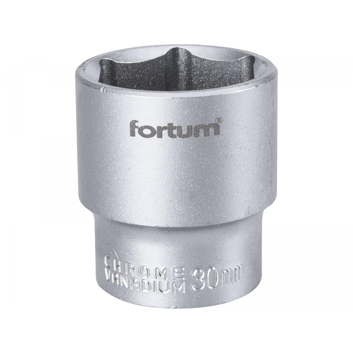 Fortum Hlavice nástrčná, 1/2", 30mm, L 44mm, 61CrV5