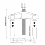 Sada univerzálních dvouramenných stahováků SN0220-2 Náhled