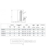 Hydraulický patkový zvedák HHQD-5 Náhled