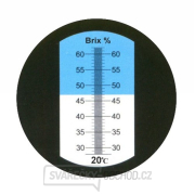 Refraktometr univerzální pro ovocné koncentráty (džusy, sirupy, džemy atd.) ATC 62 Náhled