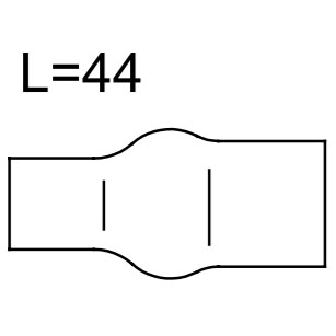 Rohrman Keramická hubice č. 9 14,4x44 mm (42,0300,0465)