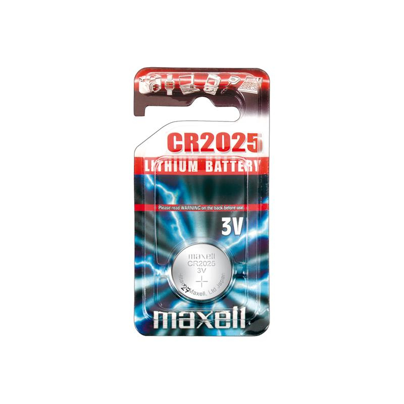 Baterie CR2025 MAXELL lithiová 1BP