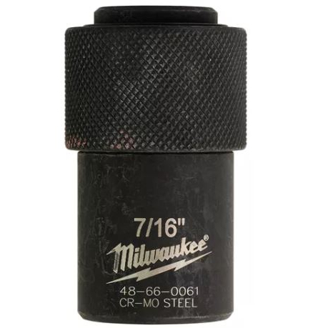 Milwaukee Adaptér z ½″ čtvercového na 7/16″ HEX 11mm