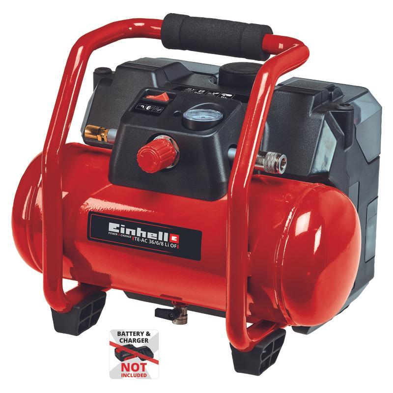 Aku kompresor Einhell TE-AC 36/6/8 Li OF Set-Solo