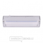 Solight LED nouzové osvětlení, 6W, 270lm, IP65, LiFePo4 1500mAh baterie, autotest gallery main image