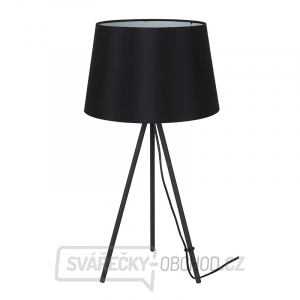 Solight stolní lampa Milano Tripod, trojnožka, 56 cm, E27, černá gallery main image