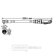 Pneumatická ráčna extra dlouhá HAZET 9022P-XLG Náhled