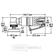 Pneumatická mini bruska / leštička HAZET 9033M-9 Náhled