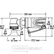 Pneumatická talířová mini bruska HAZET 9033M-11 Náhled
