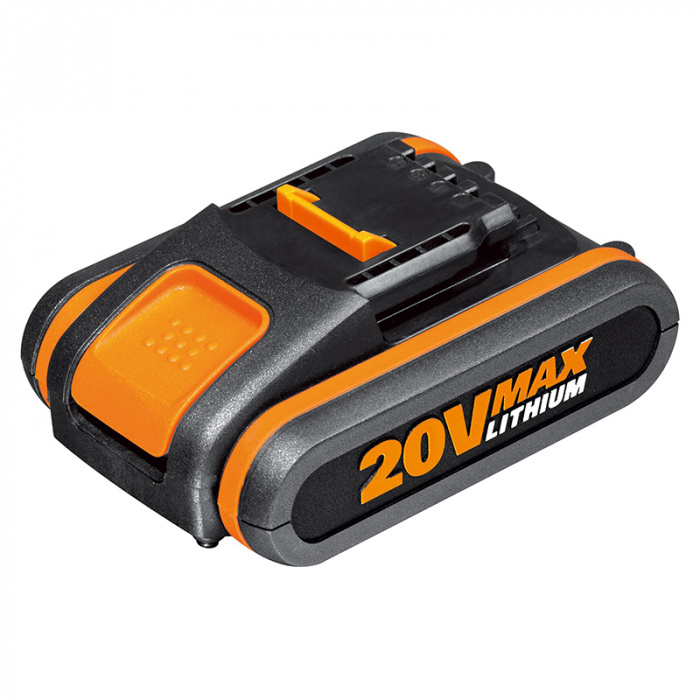 WORX Orange WA3551 - Aku zdroj s indikátorem Li-Ion 20V, 2Ah