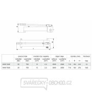 Ruční hydraulická pumpa s tlakoměrem HHB-700S Náhled