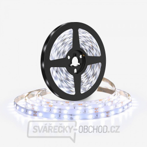 Solight LED světelný pás 5m, 120LED/m, 10W/m, 1100lm/m, IP20, studená bílá gallery main image