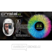 Svářečská kukla Optrel Crystal 2.0 (SN2/4-12 Autopilot) - stříbrná Náhled