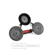 Přísavka na přenášení skla 3x125 mm, 190 kg - GEKO T01252 Náhled