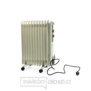 Olejový ohřívač s regulací a termostatem 11 žeber 2500W B14 GEKO Náhled