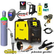 KOWAX GeniMig®240DP LCD + Hořák + Kukla + Ventil + Podvozek +  Láhev MIX C18 20L + Sprej + 5kg drát + Kabely Náhled