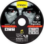 Řezný kotouč KOWAX IQ 3v1 125x1,0 Náhled