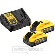 Aku kombinovaná sada DeWALT DCK2050H2T POWERSTACK 18V (2x1,7Ah) Náhled