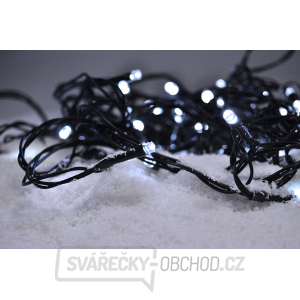 Solight LED vánoční řetěz, 500 LED, 50m, přívod 5m, IP44, bílá gallery main image