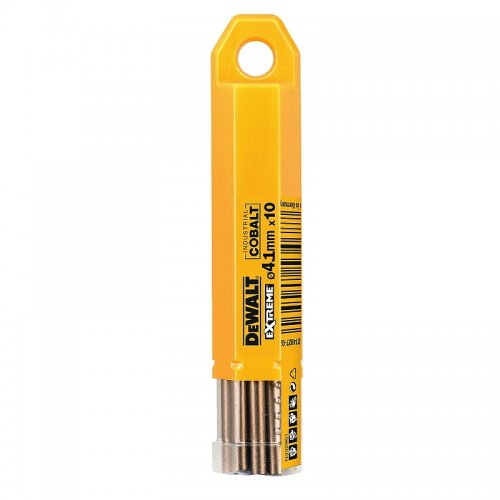 Vrták do kovu HSS-E COBALT 4,1×75mm (10ks) DeWALT DT4925