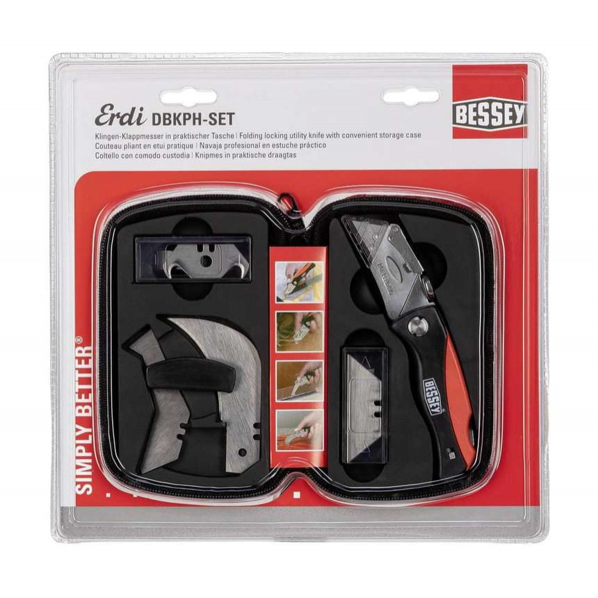 Nůž s výměnnými čepelemi Bessey DBKPH Set