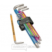 Wera 022699 Zástrčné klíče 3950/9 Hex-Plus 1,5 ÷ 10 mm Multicolour HF Stainless 1, přidržovací funkce, nerezové (Sada 9 dílů) Náhled