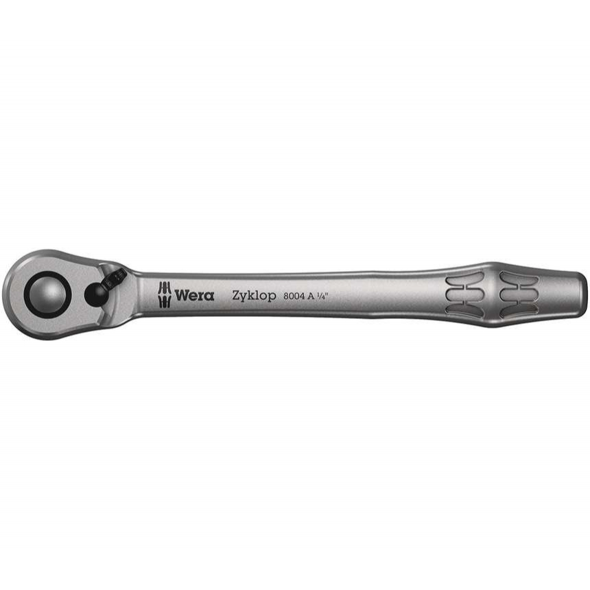 Wera 004004 Ráčna Zyklop 1/4&quot;, přepínací. 8004 A Ráčna Zyklop Metal