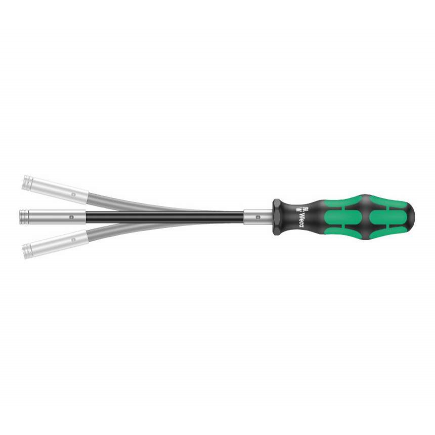 Wera 028161 Šroubovací bitová rukojeť 393 S s pružným dříkem 1/4" x 173.5 mm