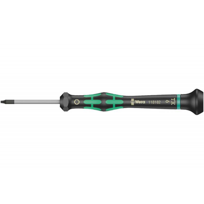 Wera 118182 Šroubovák TORX TX 6 HFx60 mm k použití v elektronice Kraftform Micro typ 2067, s přidržovací funkcí