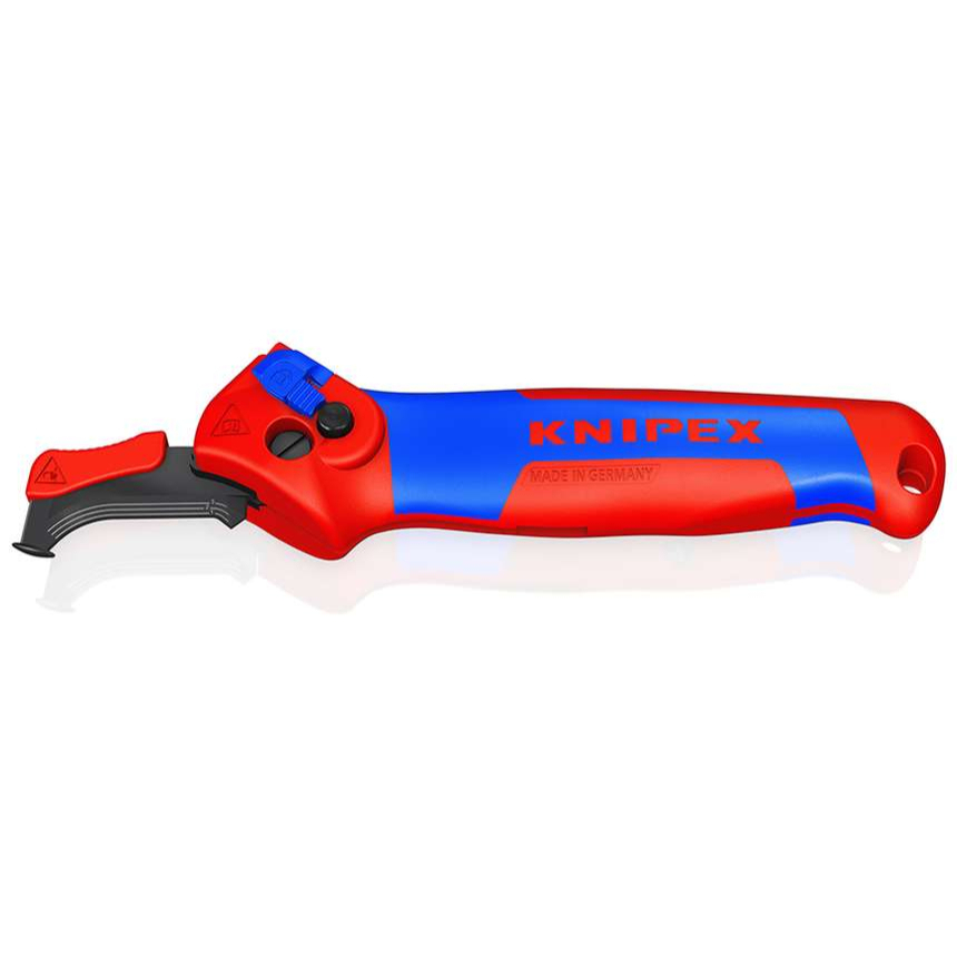 Odplášťovací nůž Knipex 16 50 145 SB s vodicí botkou