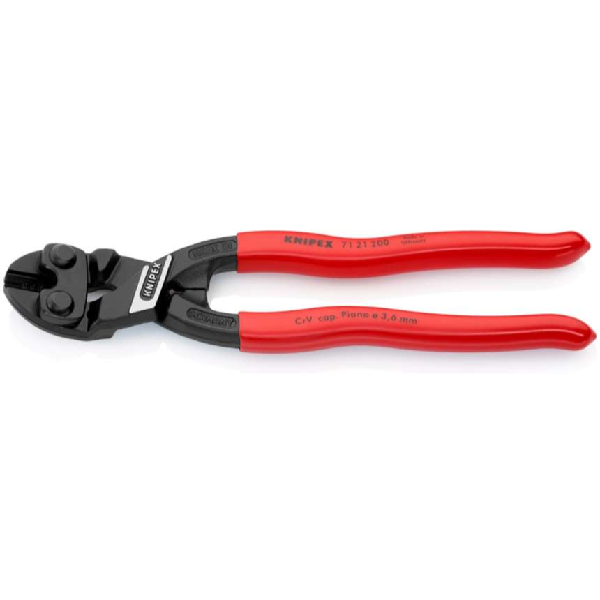 Pákové štípací kleště Knipex 71 21 200 CoBolt® - boční na čepy