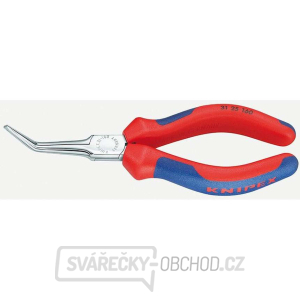 Půlkulaté jehlové kleště pro uchopení 160 mm KNIPEX 31 25 160 - leštěná hlava, plastové návleky gallery main image