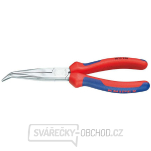 Půlkulaté kleště pro mechaniky 200 mm KNIPEX 38 25 200. Chromováno, vícesložkové návleky gallery main image