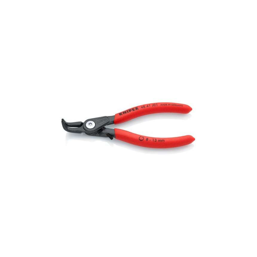 Kleště precizní pro pojistné kroužky vnitřní KNIPEX 48 41 J01, 130 mm - protiskluzová rukojeť