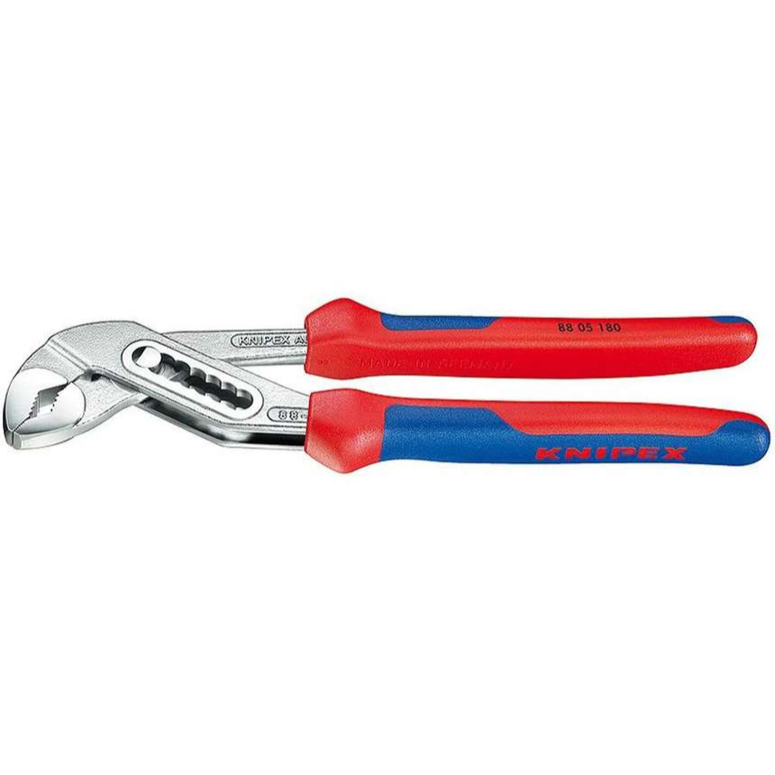 Instalatérské kleště Alligator 180 mm KNIPEX 88 05 180 - chromováno, vícesložkové návleky