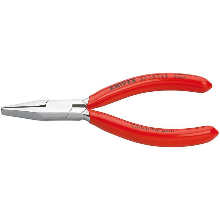 Kleště pro uchopení pro jemnou elektroniku 125 mm KNIPEX 37 13 125 - chromováno, plastové návleky