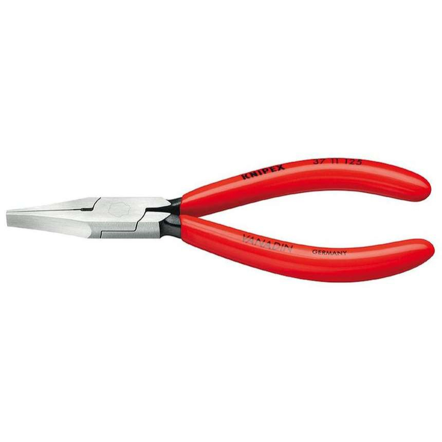 Kleště pro uchopení pro jemnou elektroniku 125 mm KNIPEX 35 11 125 - leštěná hlava, plastové návleky