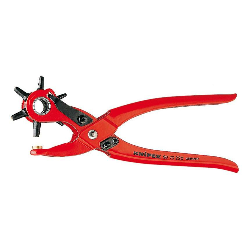 Otočné děrovací kleště 220 mm Knipex 90 70 220 SB