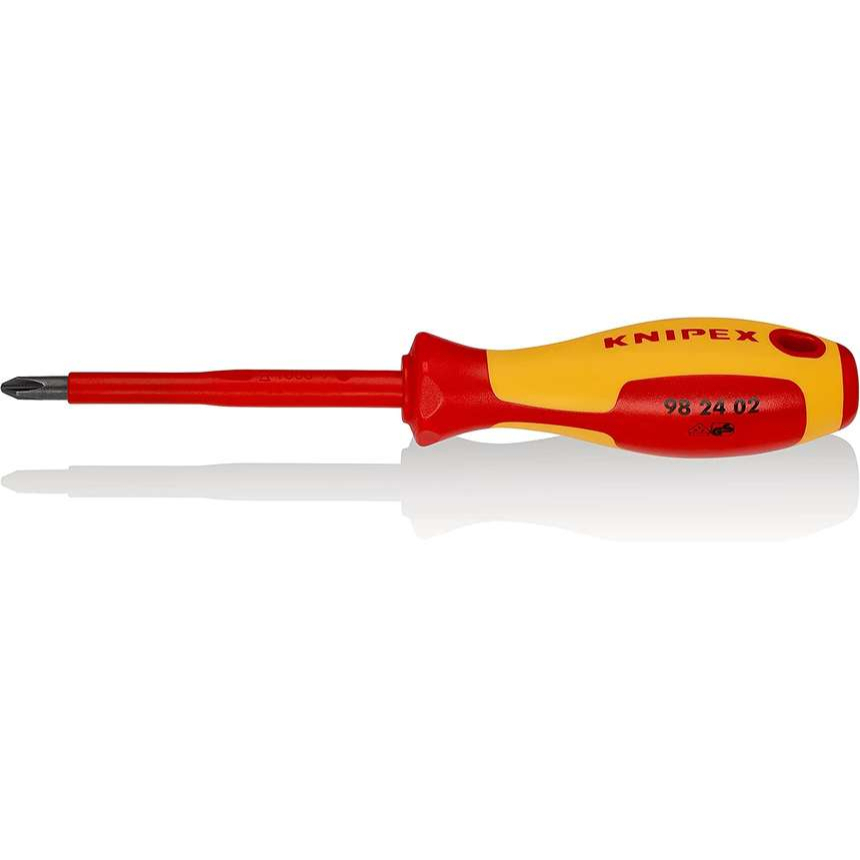 Elektrikářský VDE šroubovák PH 2 Knipex 98 24 02