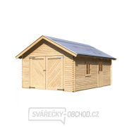 Dřevěná garáž KARIBU 43545 40 mm natur LG1887 Náhled