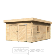 Dřevěná garáž KARIBU 68284 40 mm natur LG1888 gallery main image