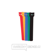 Stahovací pásky na suchý zip - organizér kabelů 150mm x 12mm - sada 12ks (1000) Náhled