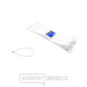 Bílé nylonové stahovací pásky -Trytrytek 120x4,8mm UV 100ks. gallery main image