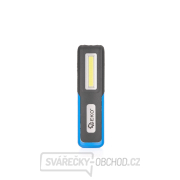 Dílenská lampa 3W+3W LED COB 1200mAh s držákem a magnetem (48) Náhled