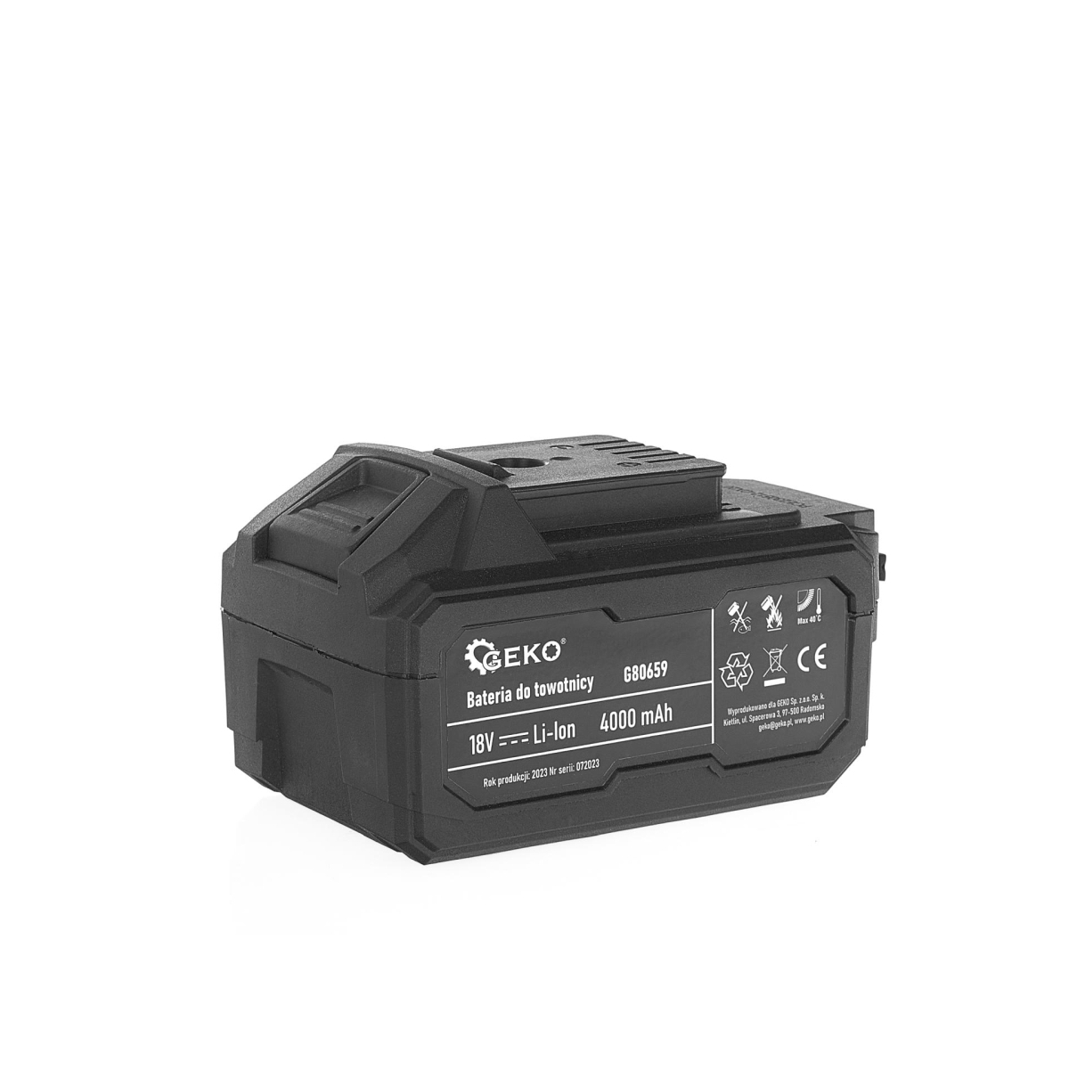 GEKO Baterie pro tažné zařízení G80657 - 4,0Ah 18V (5)