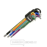 Dlouhé klíče Torx T10-T50 barva 9el. S2 (24) gallery main image