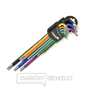 Dlouhé klíče Torx T10-T50 barva 9el. S2 (24) gallery main image