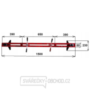 Pomocný zvedák motoru, hrazda 500kg Matabro MB-ES500 Náhled